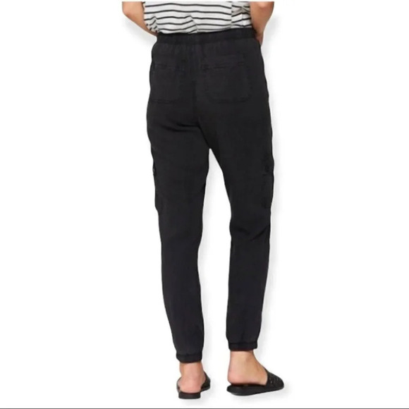 Velvet Heart Black Tencel Jogger Style Baggy Cargo Pants Size XS - Picture 4 of 16